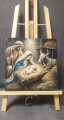 Obraz "Święta Rodzina" SZOPKA- decoupage