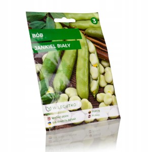 BÓB JANKIEL BIAŁY NASIONA Średnio Wczesna Duże Nasiona Duża Plenność, 30g