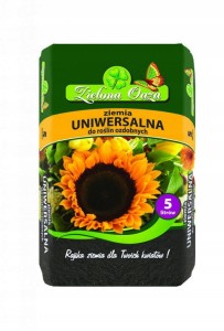 ZIEMIA UNIWERSALNA 5L ZIELONA OAZA DO ROŚLIN OZDOBNYCH