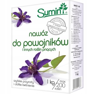 Nawóz do powojników i innych roślin pnących 1 kg\max 200 roślin